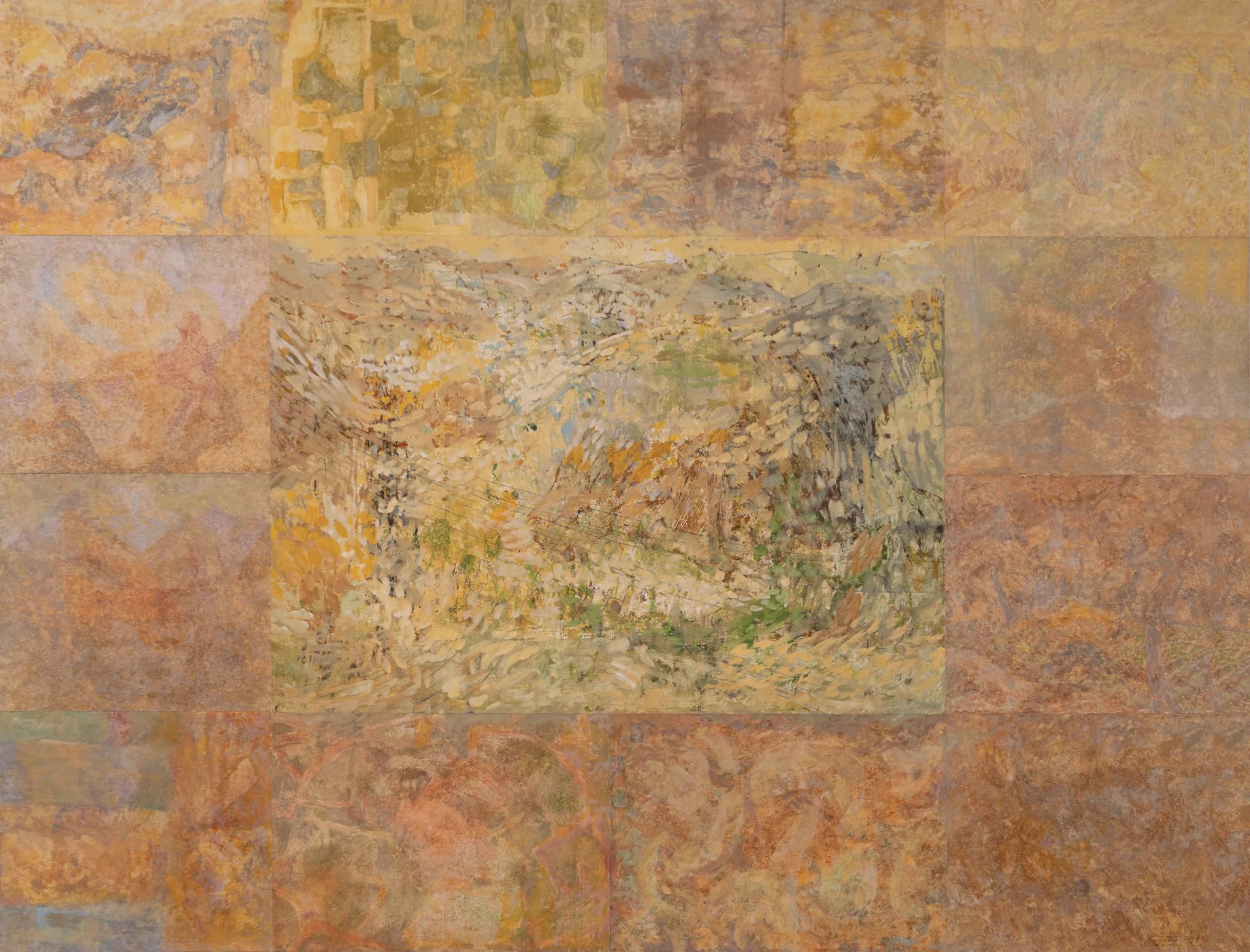 Painting by Mushegh Mkhitaryan, Armenian contemporary artist